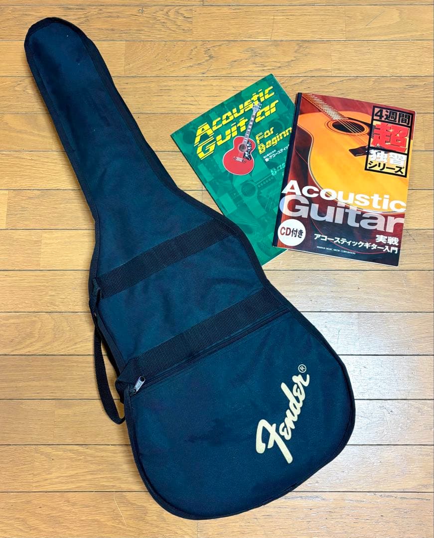 Fender ミニアコースティックギター MA-1/BK （ソフトケース付）