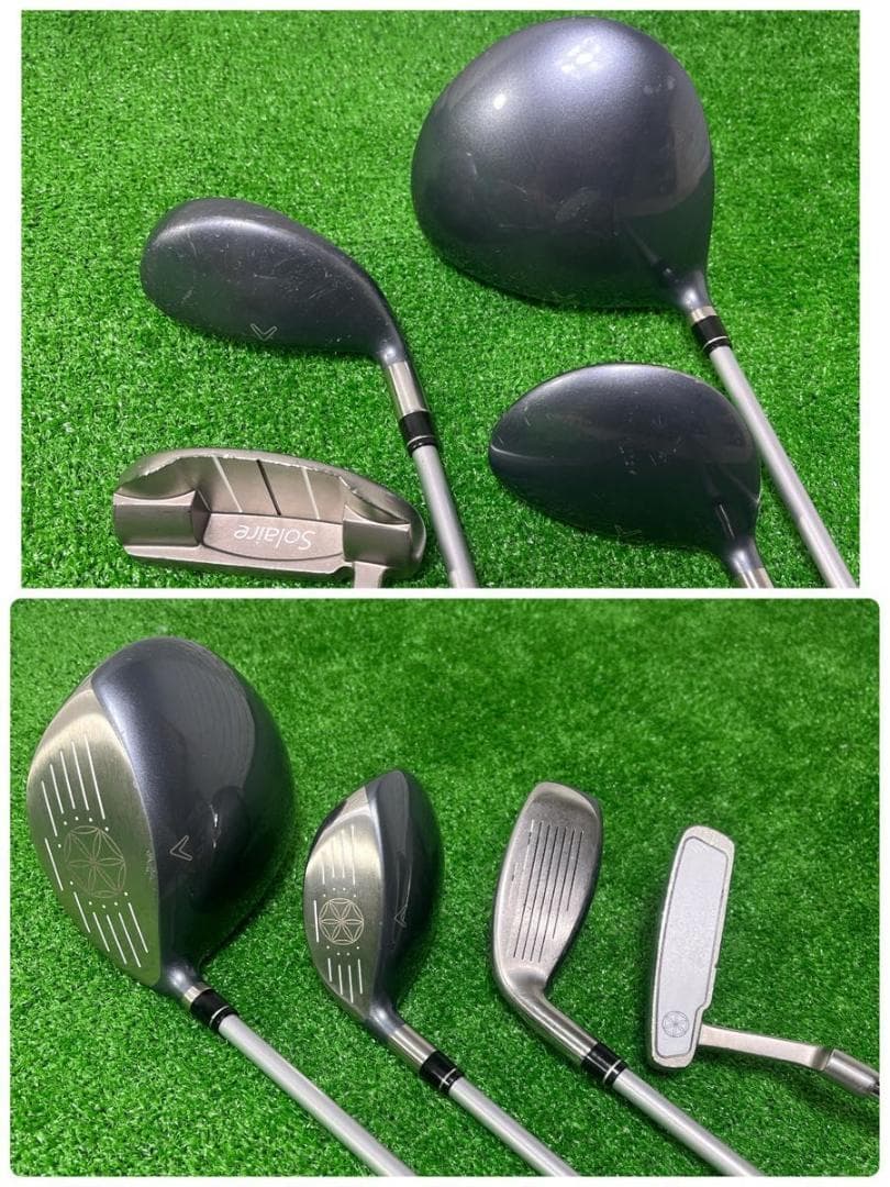 現行モデル レディース ゴルフクラブ ハーフセット キャロウェイ ソレイル 女性