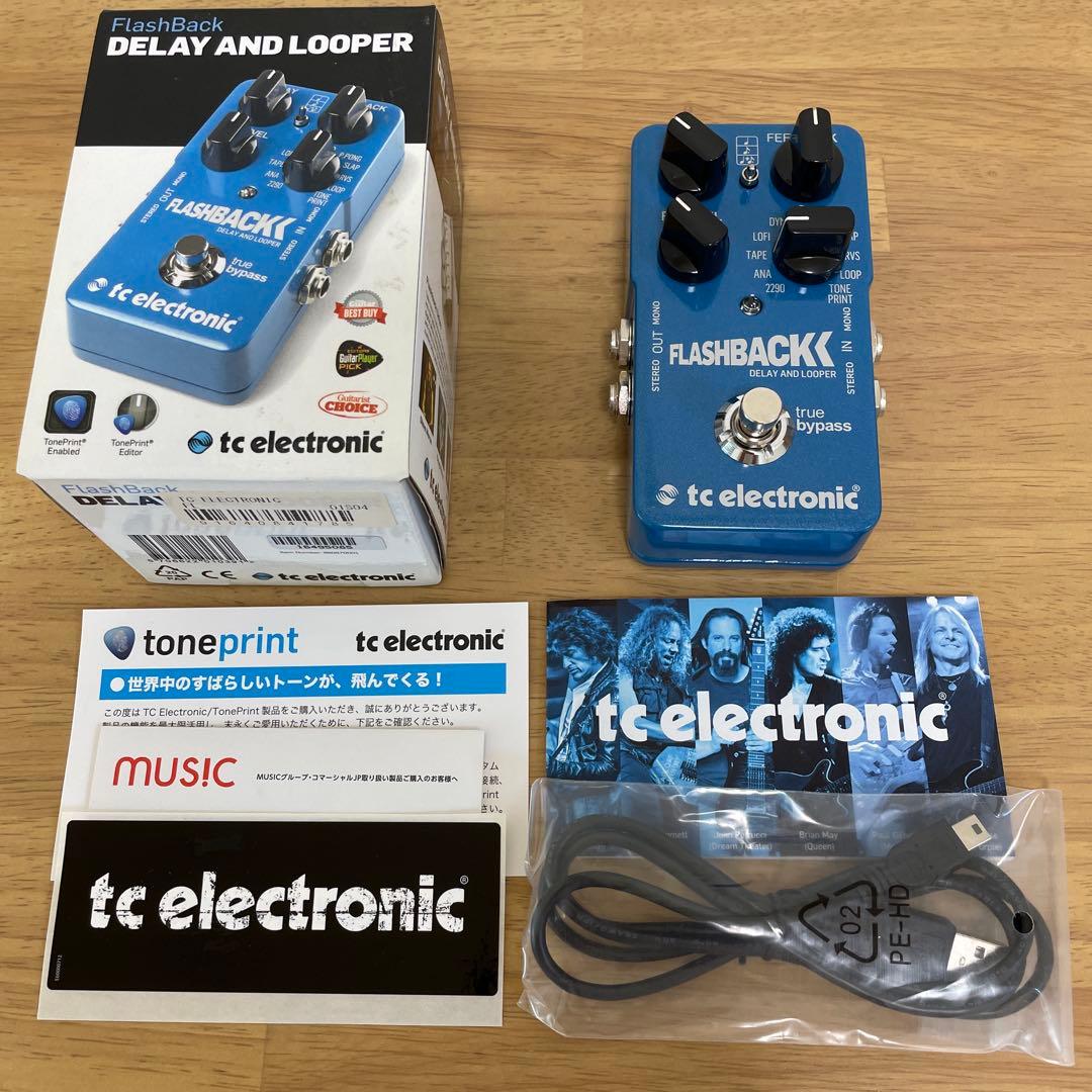 ギター tc electronic FlashBack DELAY AND LOOPER