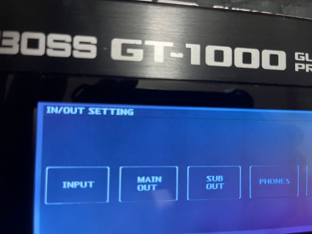 BOSS GT-1000 ギターエフェクター