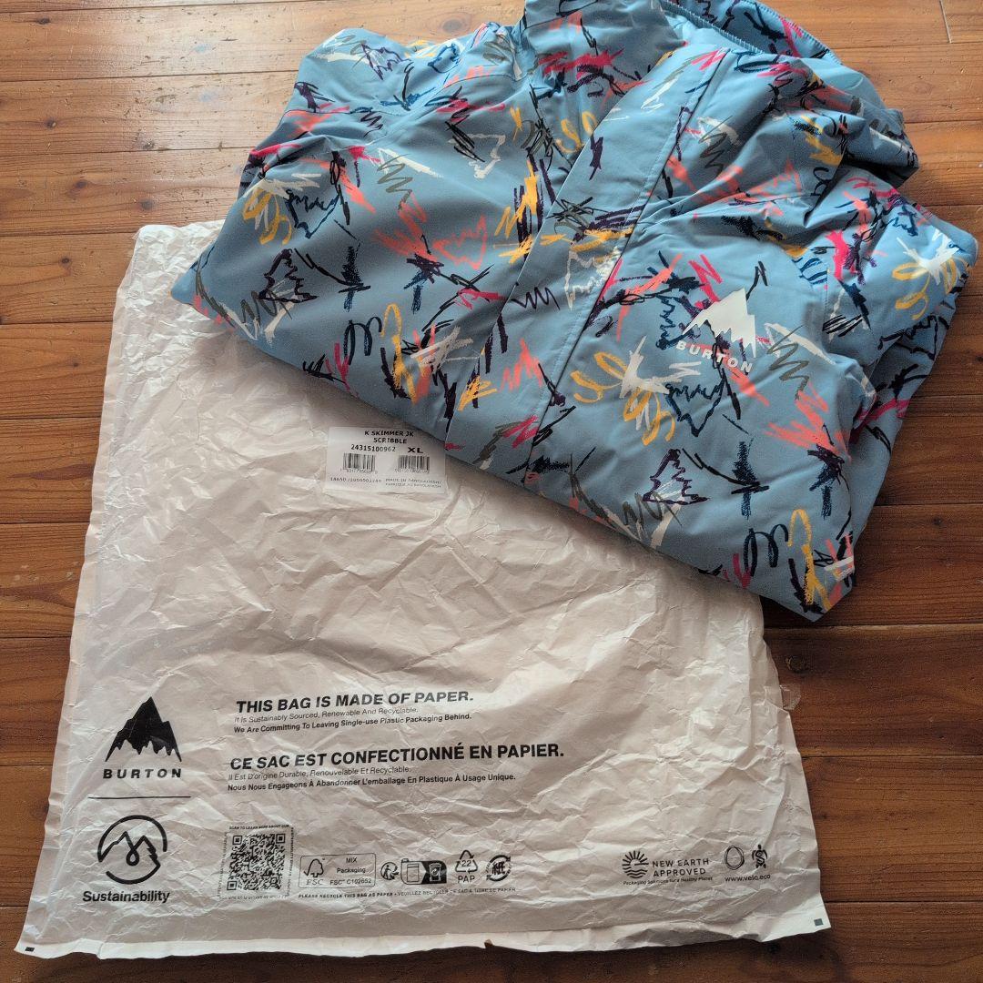 【BURTON】新品タグ付き! 上のみ キッズXL　160