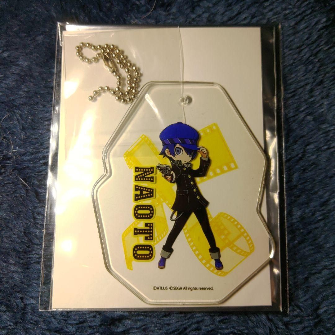 レア　クリアタグ　ペルソナQ2 P4 白鐘 直斗 セガ コラボカフェ