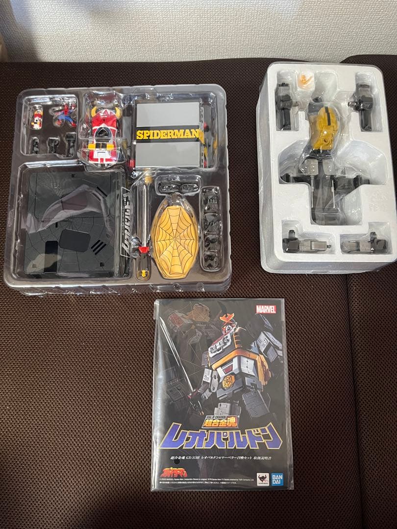 超合金魂　スパイダーマン レオパルドン & マーベラー召喚セット GX-33R