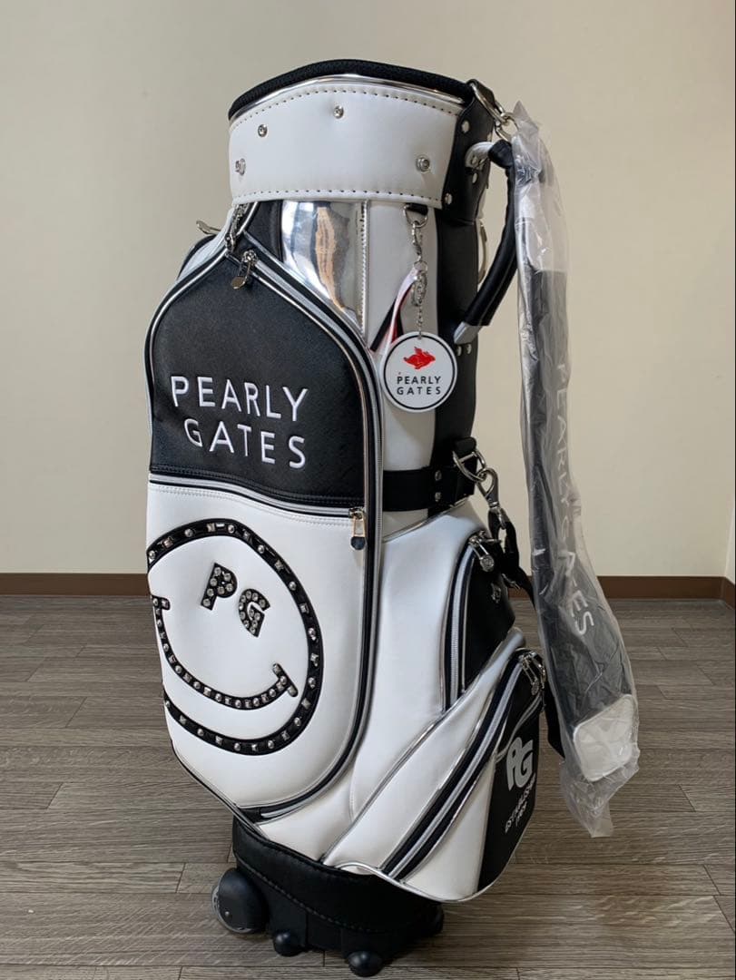 PEARLY GATES パーリーゲイツ　キャスター付キャディバッグ