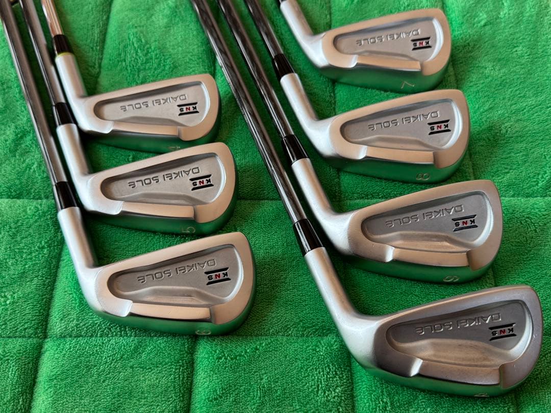 希少 KNS ダイケイ アイアン ウェッジ 9本セット OT Tour 100s
