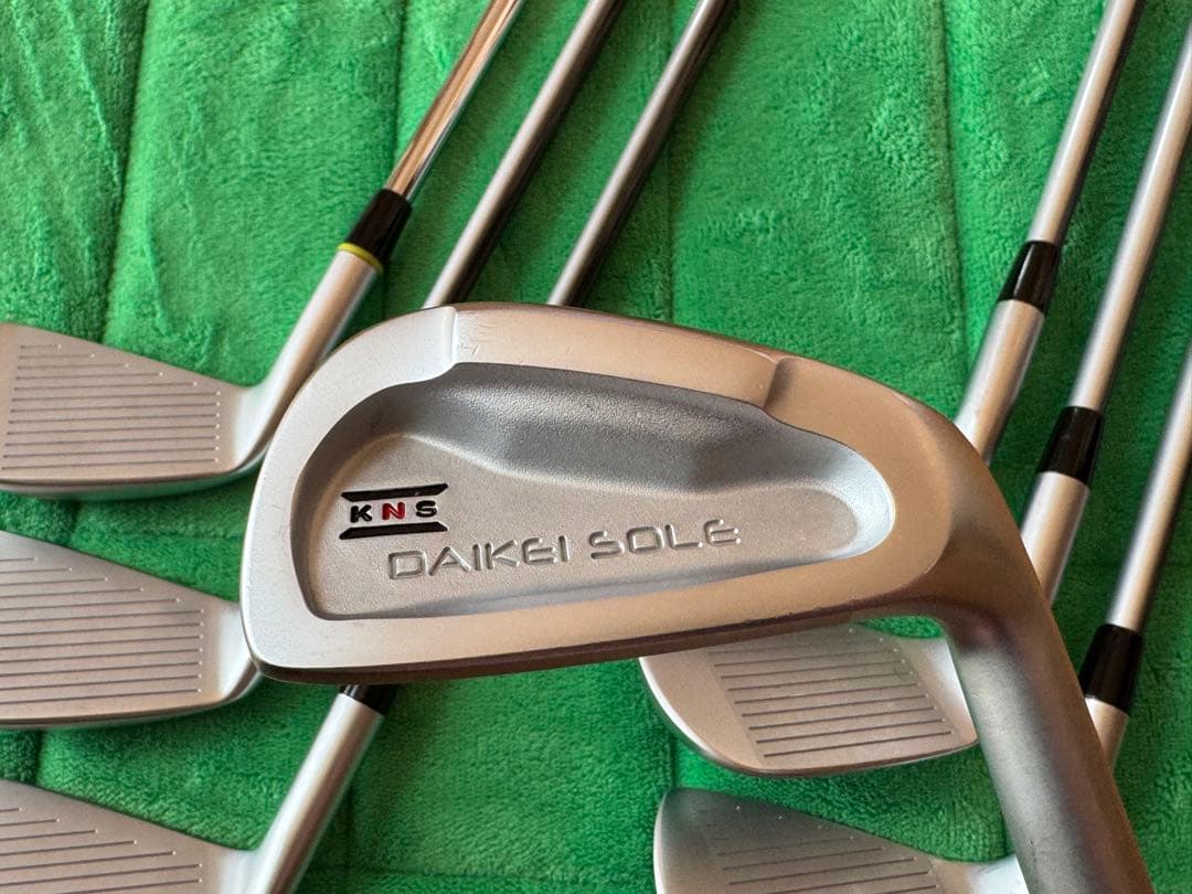 希少 KNS ダイケイ アイアン ウェッジ 9本セット OT Tour 100s