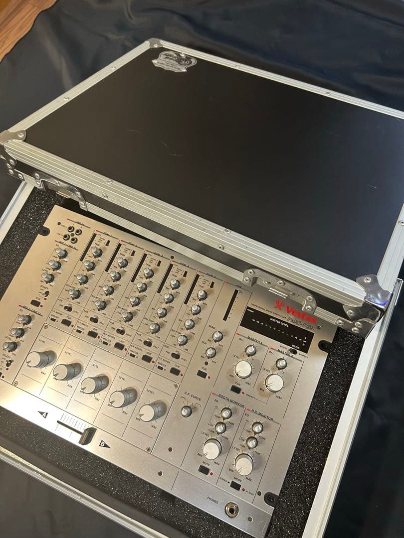 Vestax PMC-500 ロータリーミキサー 電源 ケース 縦フェーダー