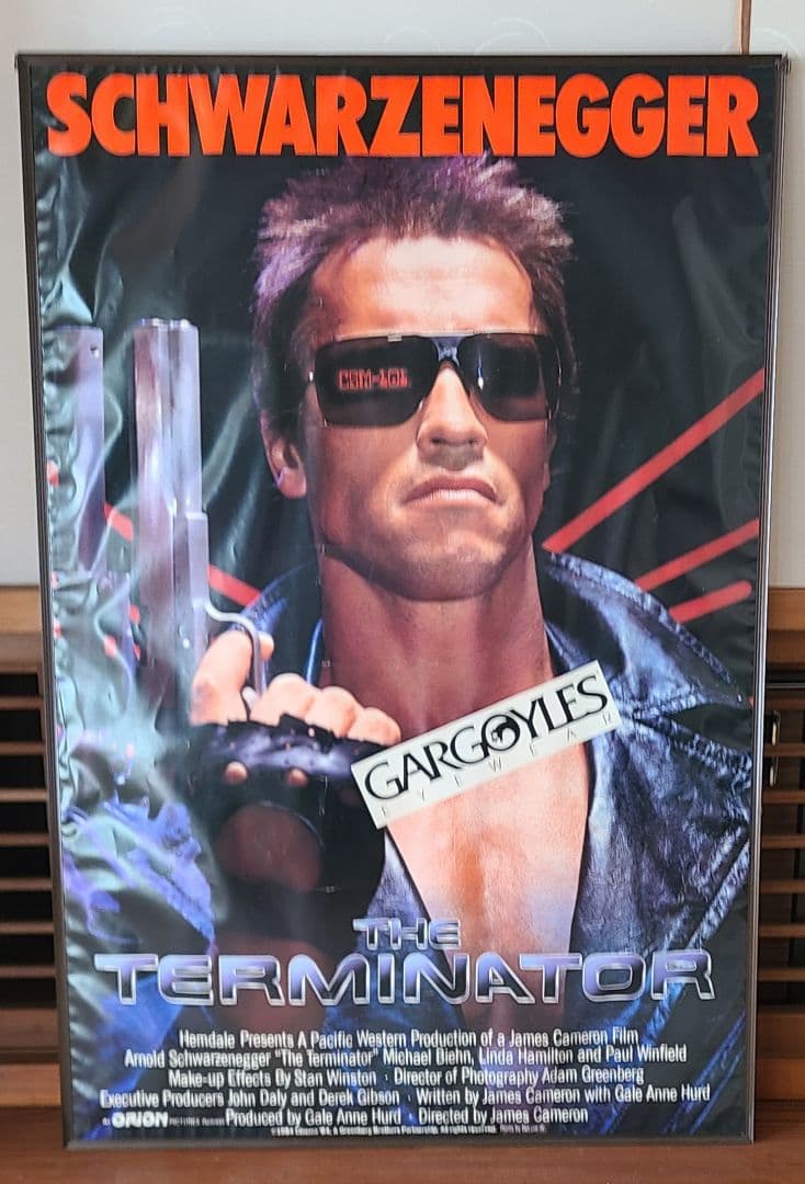 非売品 102cm×69㎝ ターミネーター1パネル　ガーゴイルズ販促バージョン