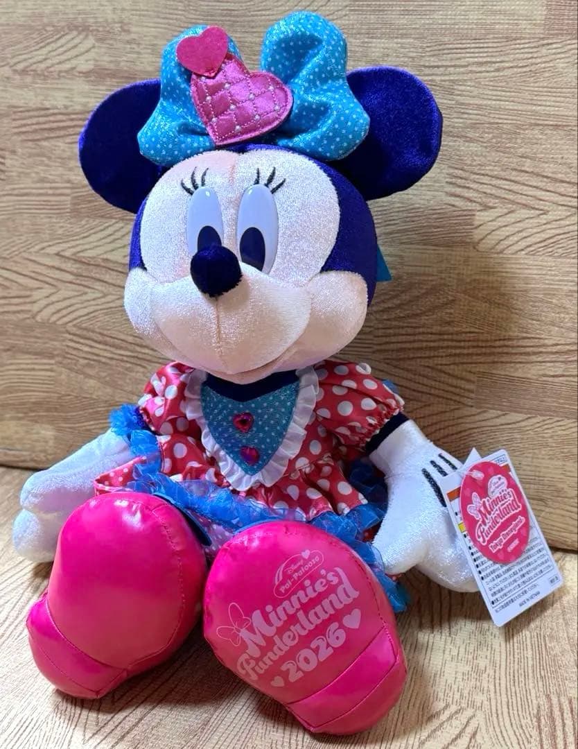 ディズニー　パルパルーザ　ミニーのファンダーランド　ミニーぬいぐるみ1️⃣