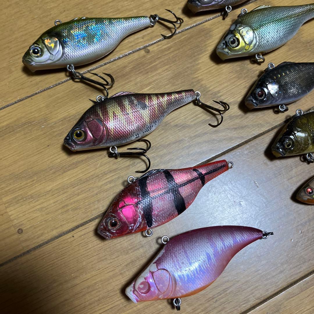 【メガバス】バイブレーションx等　一誠デプスジャッカルイマカツボトムアップOSP