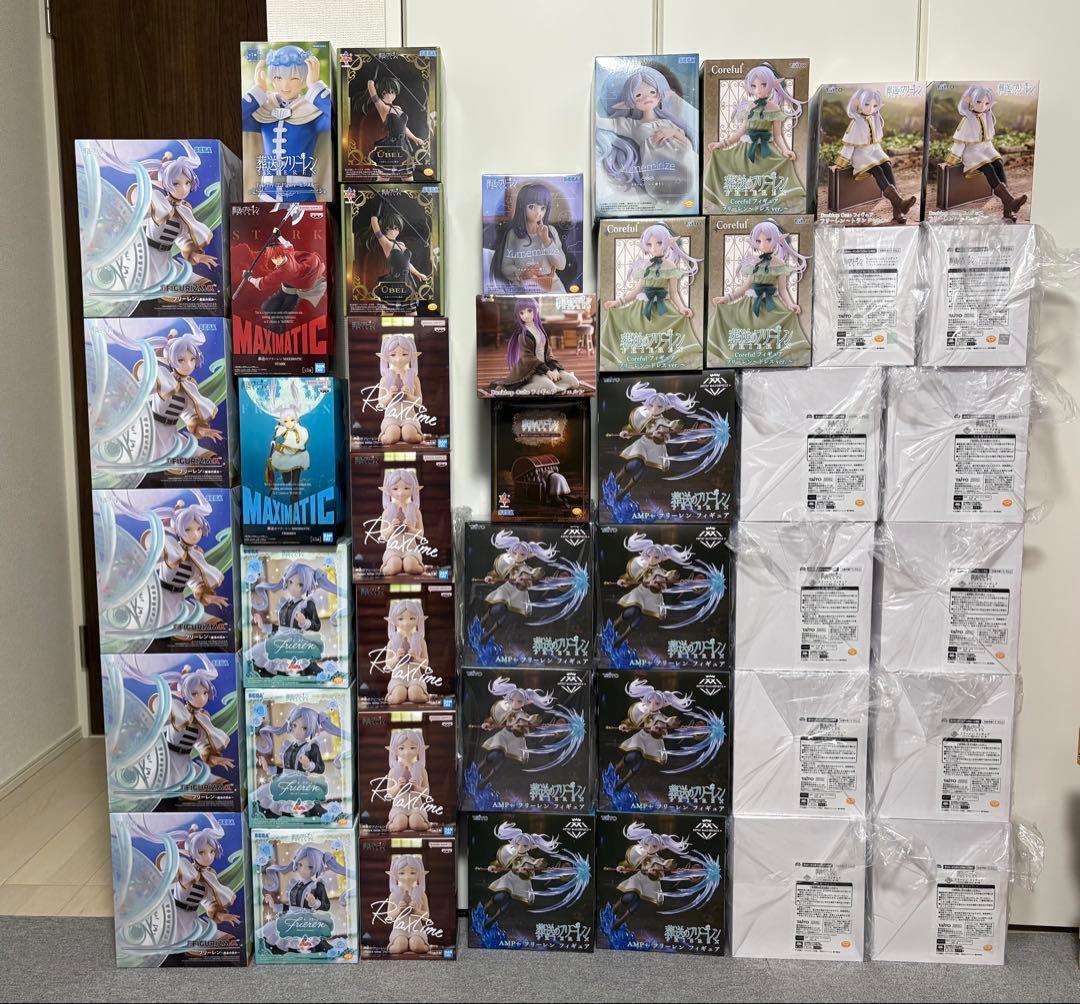 葬送のフリーレン　ヒンメル　フェルン　シュタルク　ユーベル　フィギュア　 AMP