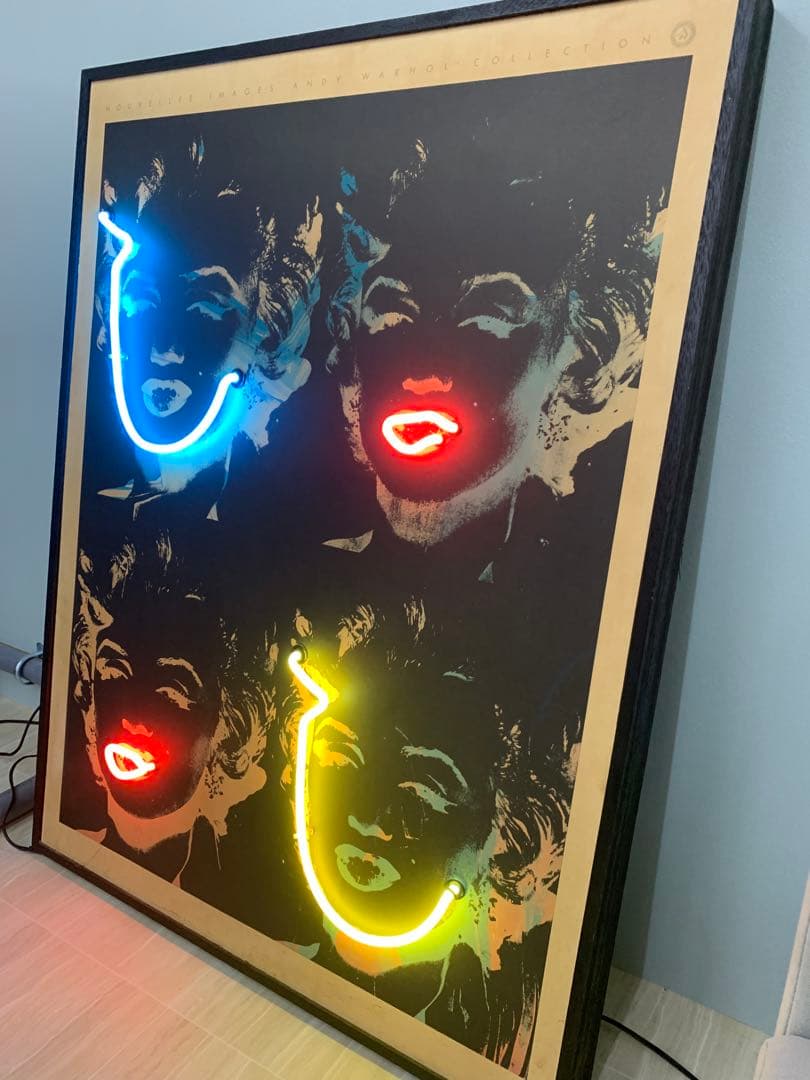 【大型サイズ】マリリン・モンロー 壁掛けネオンライトアート