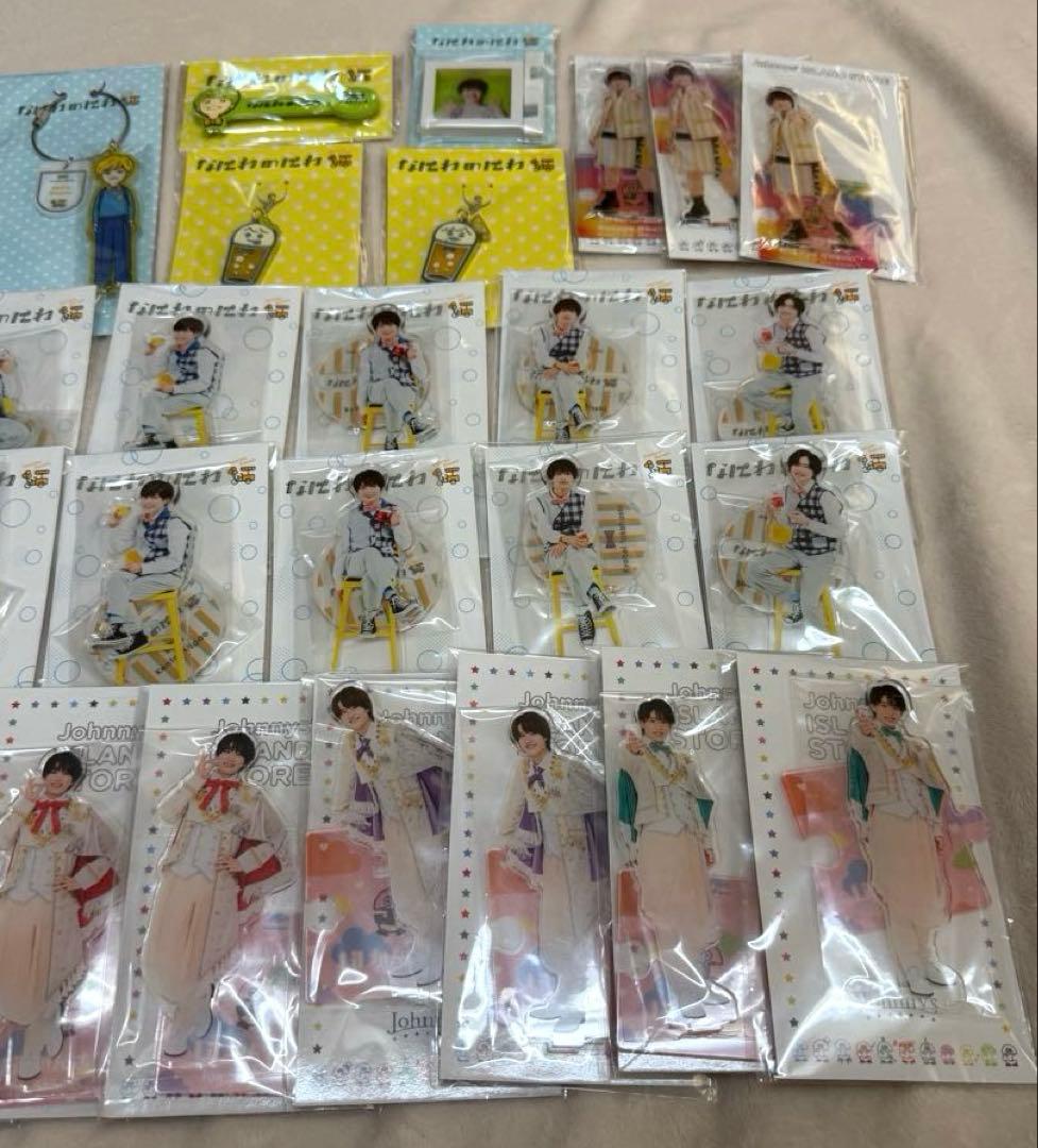 なにわ男子、Lilかんさい アクリルスタンド、アクリルキーホルダーなど