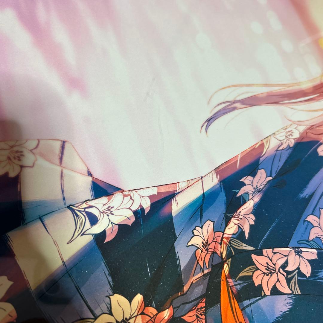 ミクスドメディア　hiten 版画SUMMER WITH YOUアールビバン