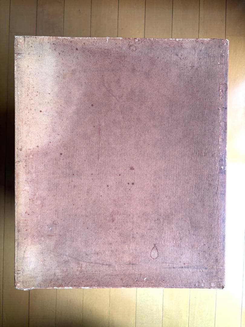 ♡ フランスアンティーク　ハットボックス　レアサイズ　レタリング　帽子ケース