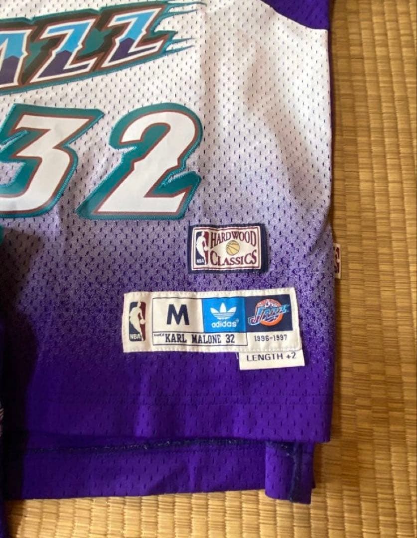 ユタ・ジャズ カール・マローン ユニフォーム パンツ