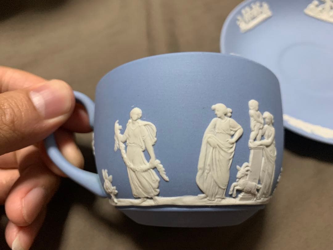 ウェッジウッド ジャスパー ダンシングアワー カップ＆ソーサー 1客