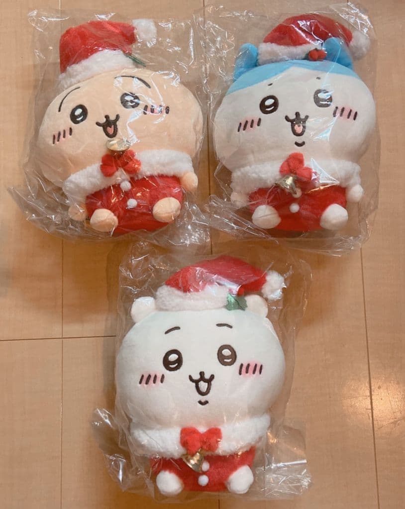 ちいかわ サンタさんだ！ぬいぐるみS（3種）