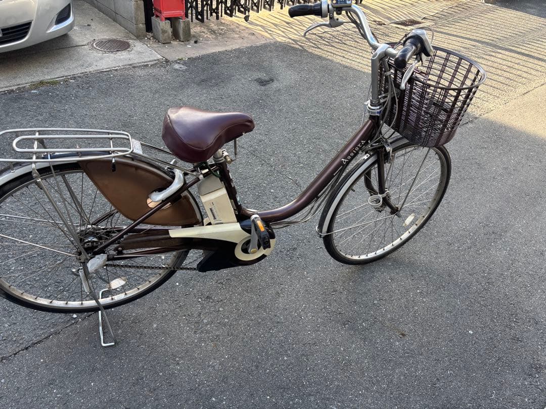 BRIDGESTONE assistanアシスト付き自転車 ブラウン