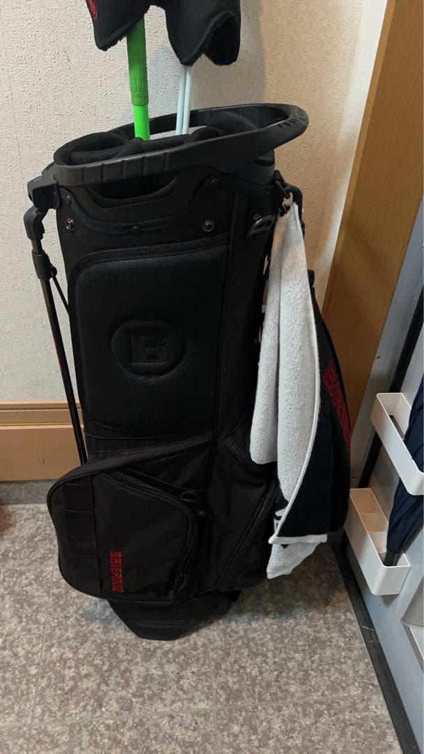 BRIEFINキャディバック 直営店限定モデル　ブラック