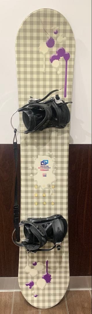 ストラップ付 スノーボード ビンディング バインディング 153cm セット