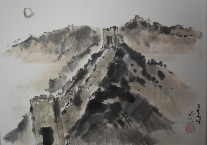 日本画逸品　小林　五浪　原画作品