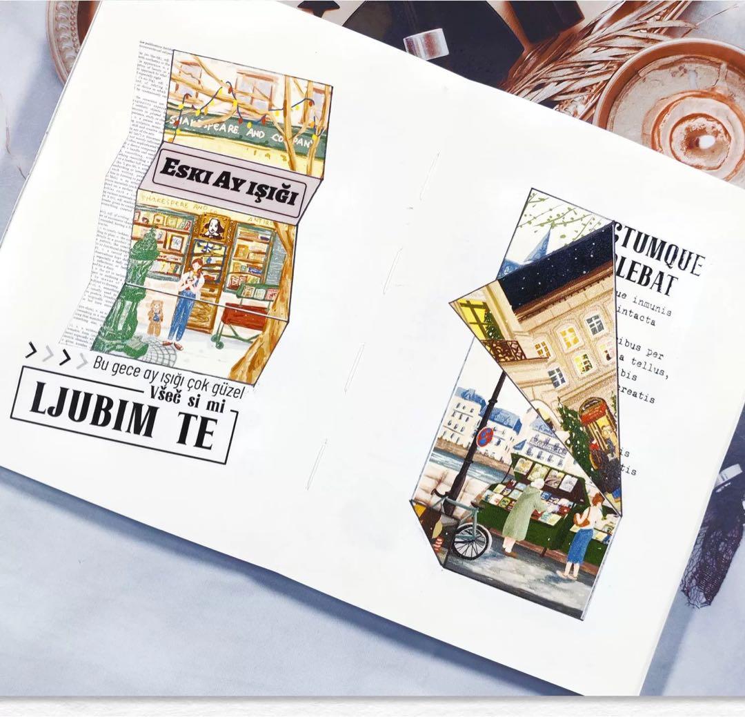 ⭐️SALE⭐️ WT《捕捉美好》海外マスキングテープ　マステ 【1937】