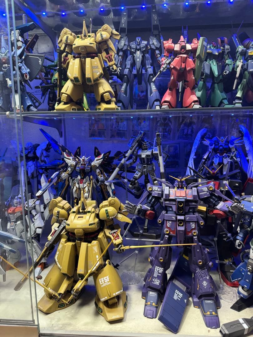 MG ジオ　塗装完成品　ガンプラ　プラモデル　ジ・〇　塗装済