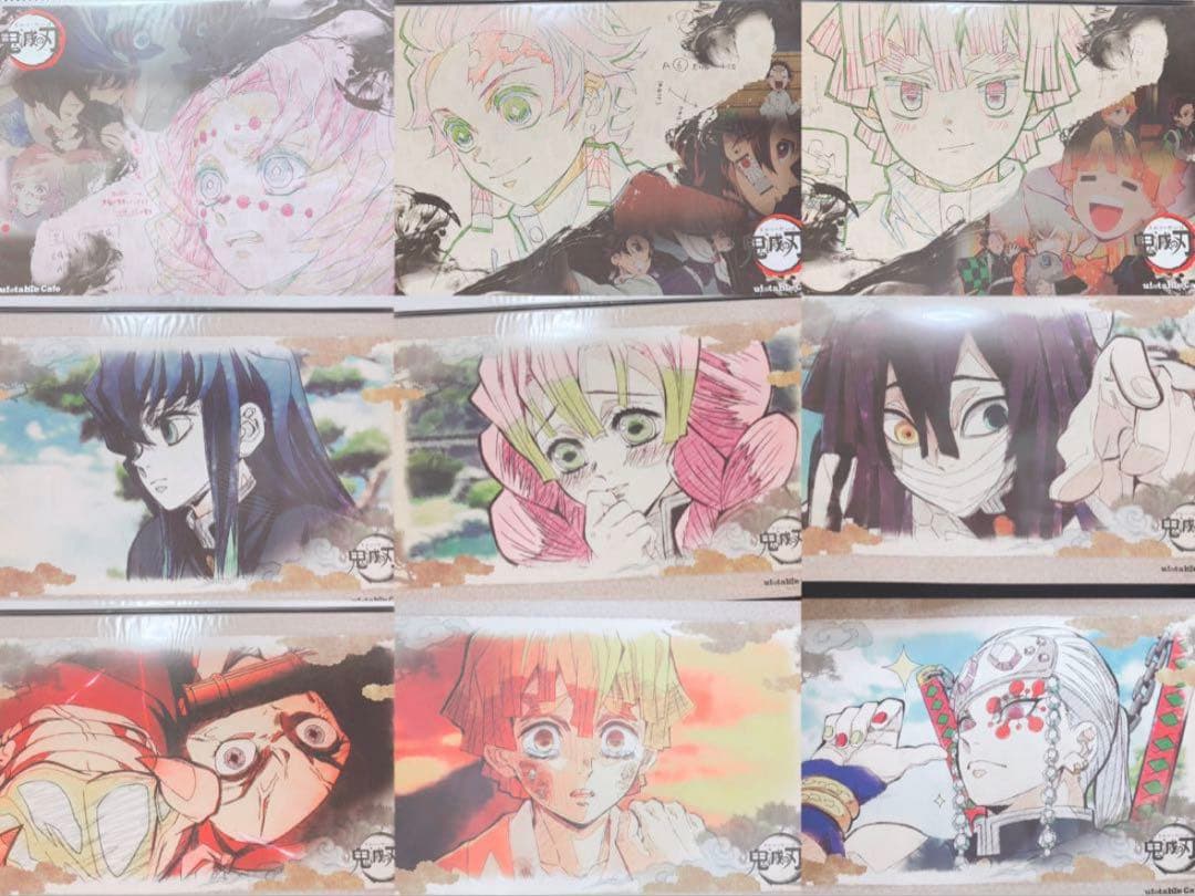 鬼滅の刃 ufotable cafe カフェ ランチョンマット 大量 まとめ売り