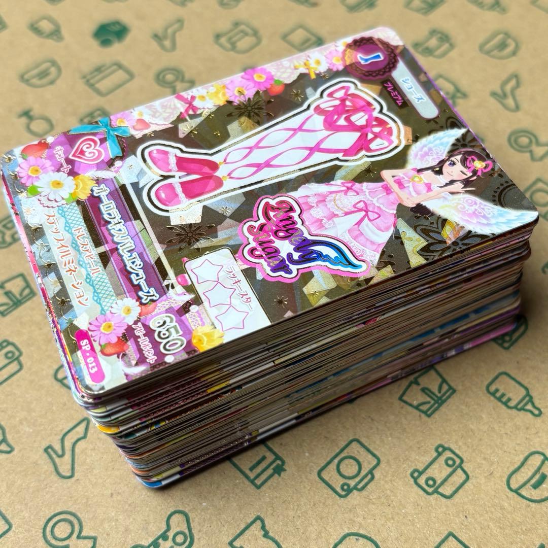 アイカツカード まとめ売り 大量 約100枚 オーロラキスバレエシューズ