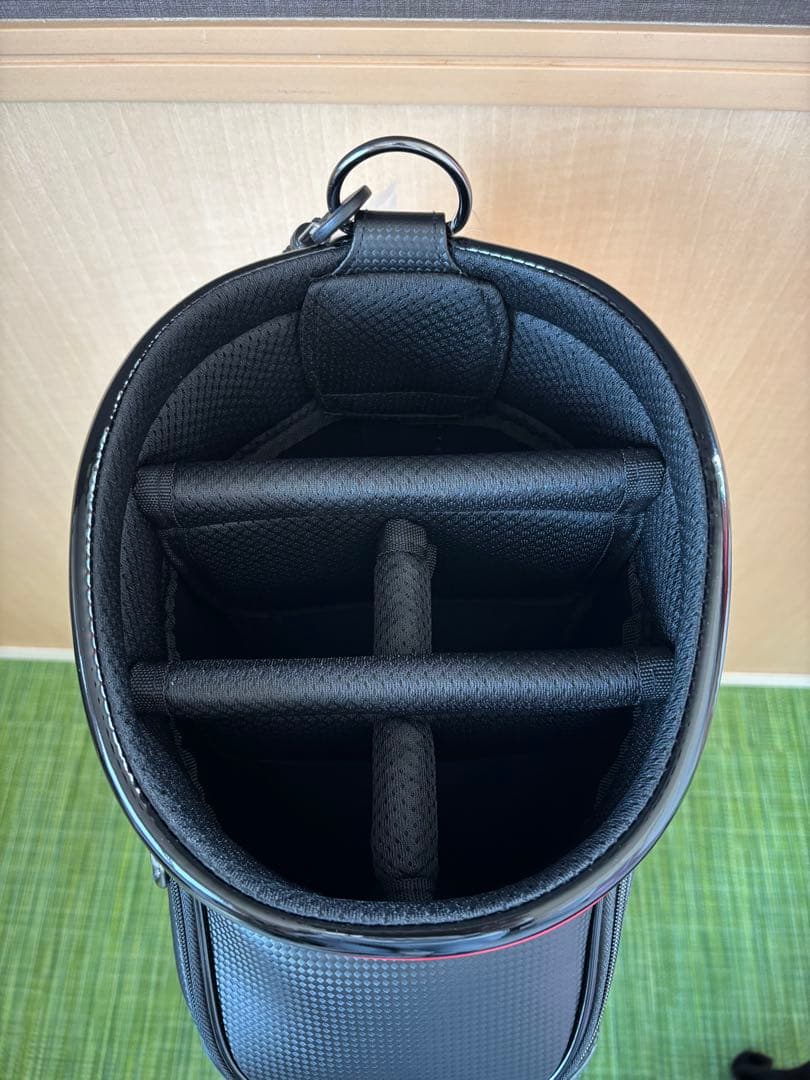 ブリヂストンゴルフ キャディバッグ CBG422ブラック/レッド