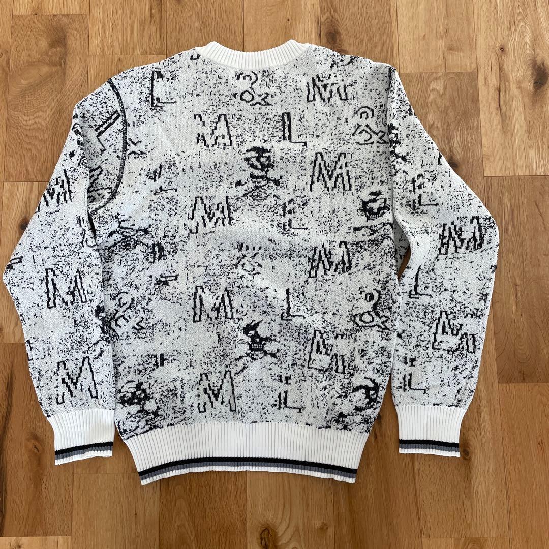 マークアンドロナ メンズ ゴルフニット