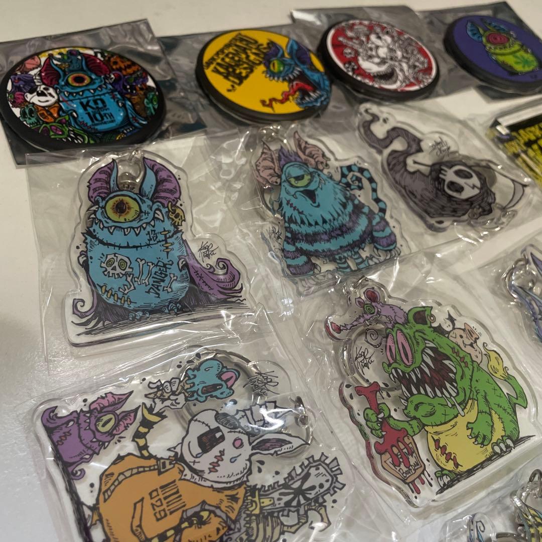 カゲマルデザイン アクリルキーホルダー アクリルブロック マグネット まとめ売り