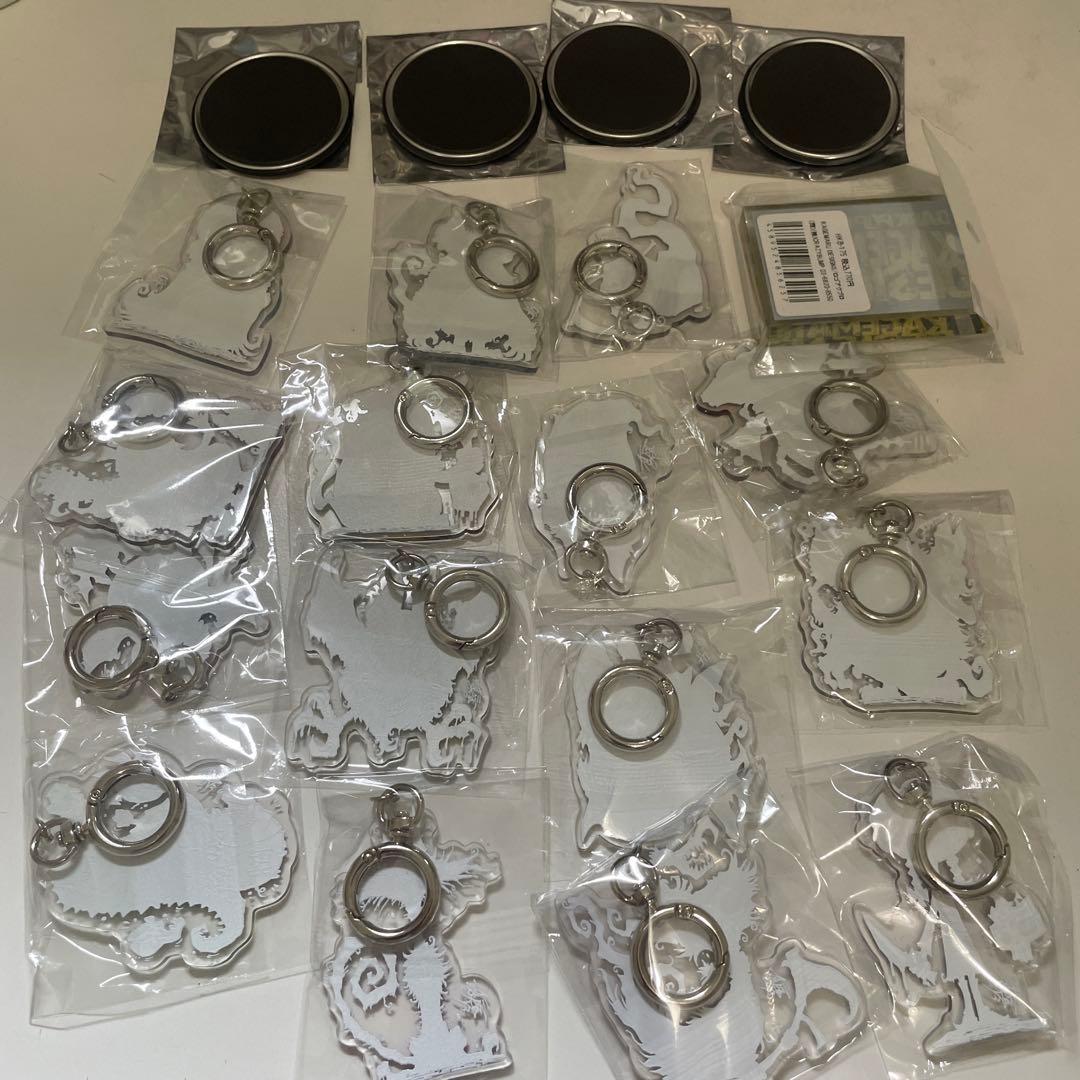 カゲマルデザイン アクリルキーホルダー アクリルブロック マグネット まとめ売り