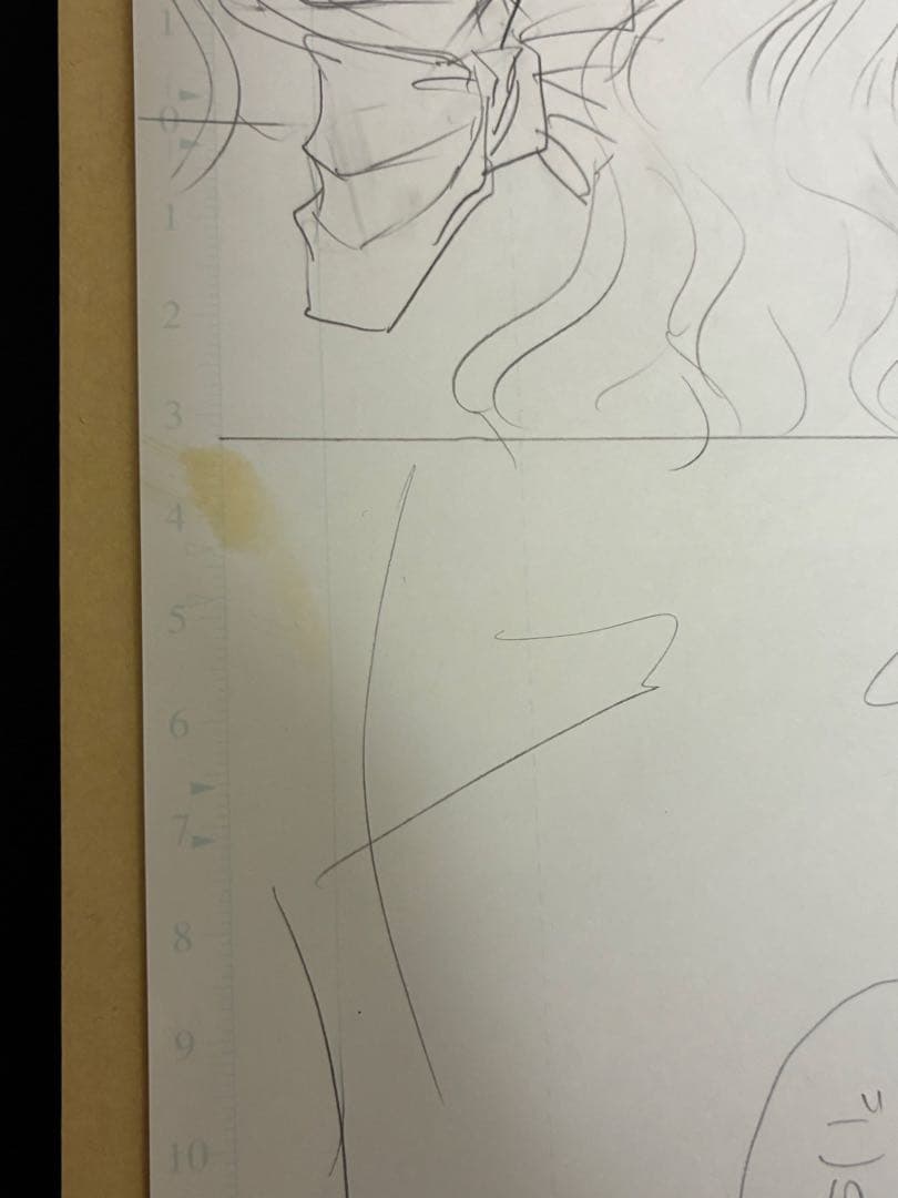 ヴァンパイア騎士原画展 限定 直筆「原稿下絵」