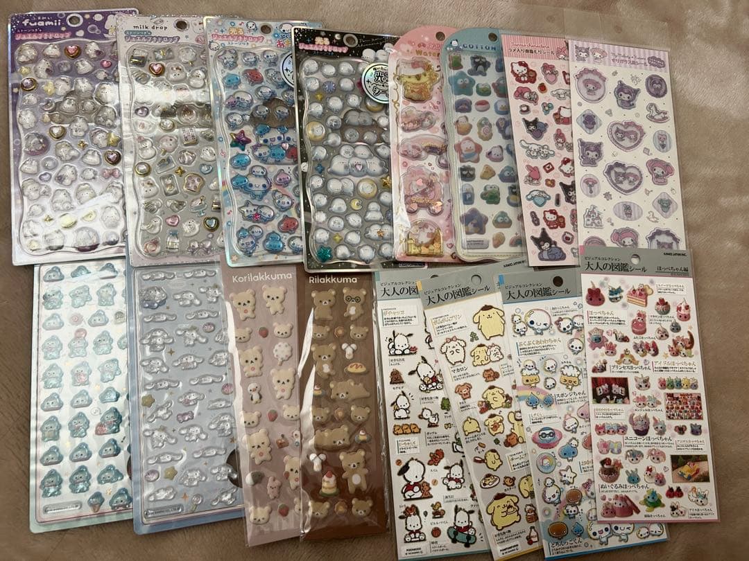 キャラクターシールセット 16枚まとめ売り