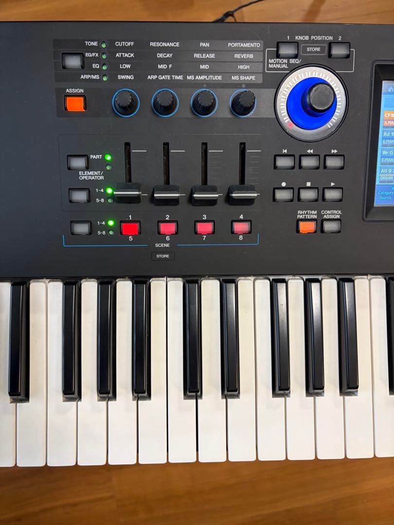 Yamaha MODX7 シンセサイザー 76鍵