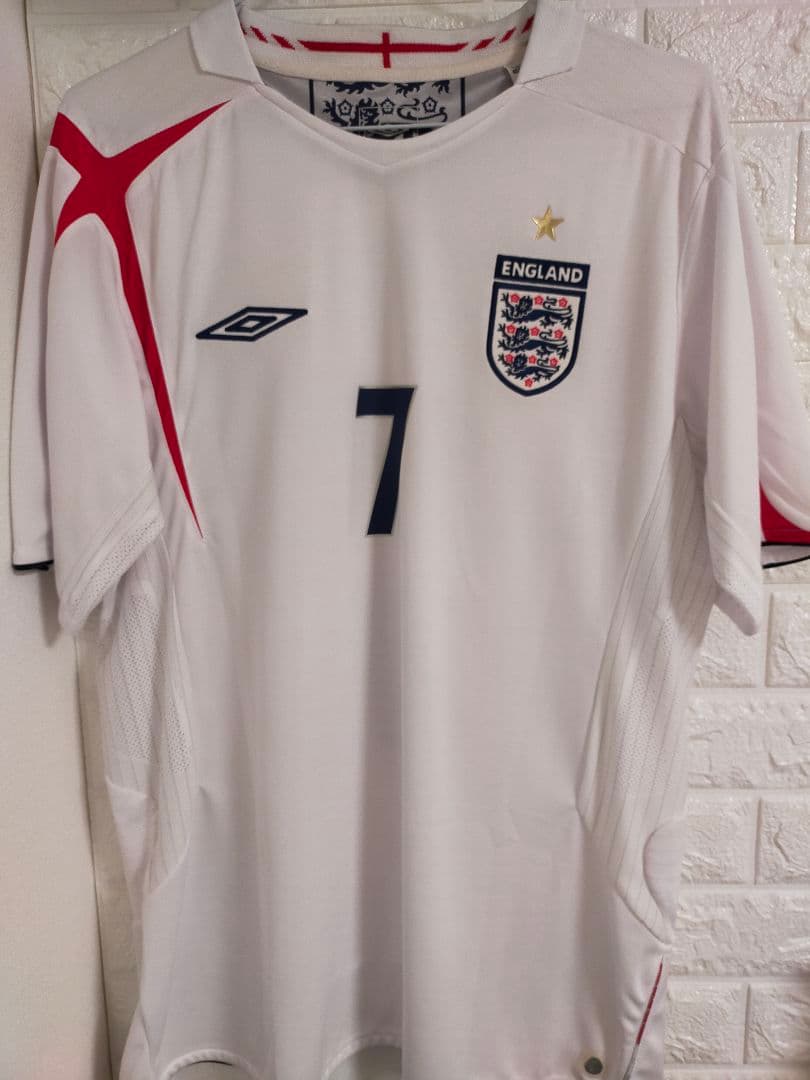 【新品未使用 】ベッカム イングランド代表 ワールドカップ 当時物 M