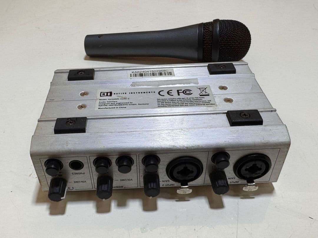 Native KompleteAudio 6 オーディオインターフェイス