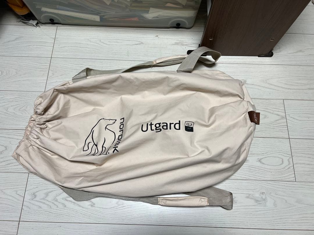 中古テント　ノルディスクウトガルトセット発送不可