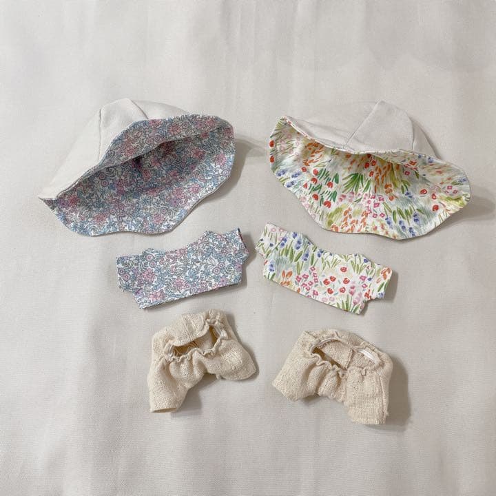 【春のお出かけ服♡オーダーページ】ちびぬい 服 チューリップハット