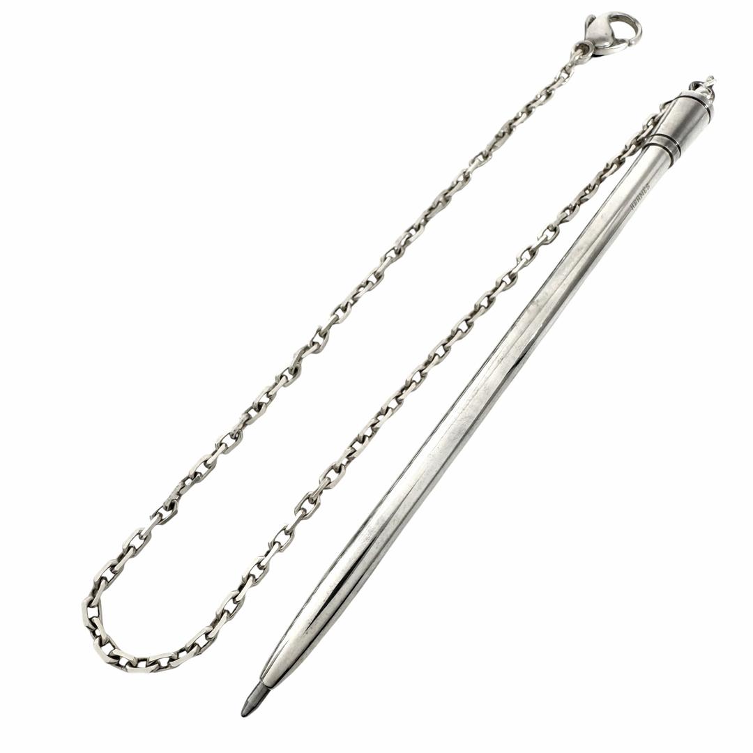 ■エルメス■ボールペン■チェーン付き■シルバー925■J0430