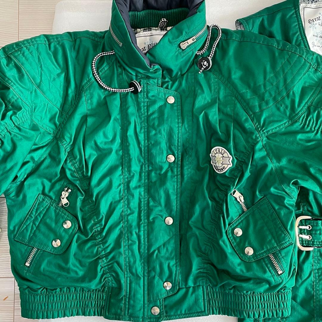 【激レア】Ellesse ITALY レトロスキーウェア　ジャケット繋ぎセットL