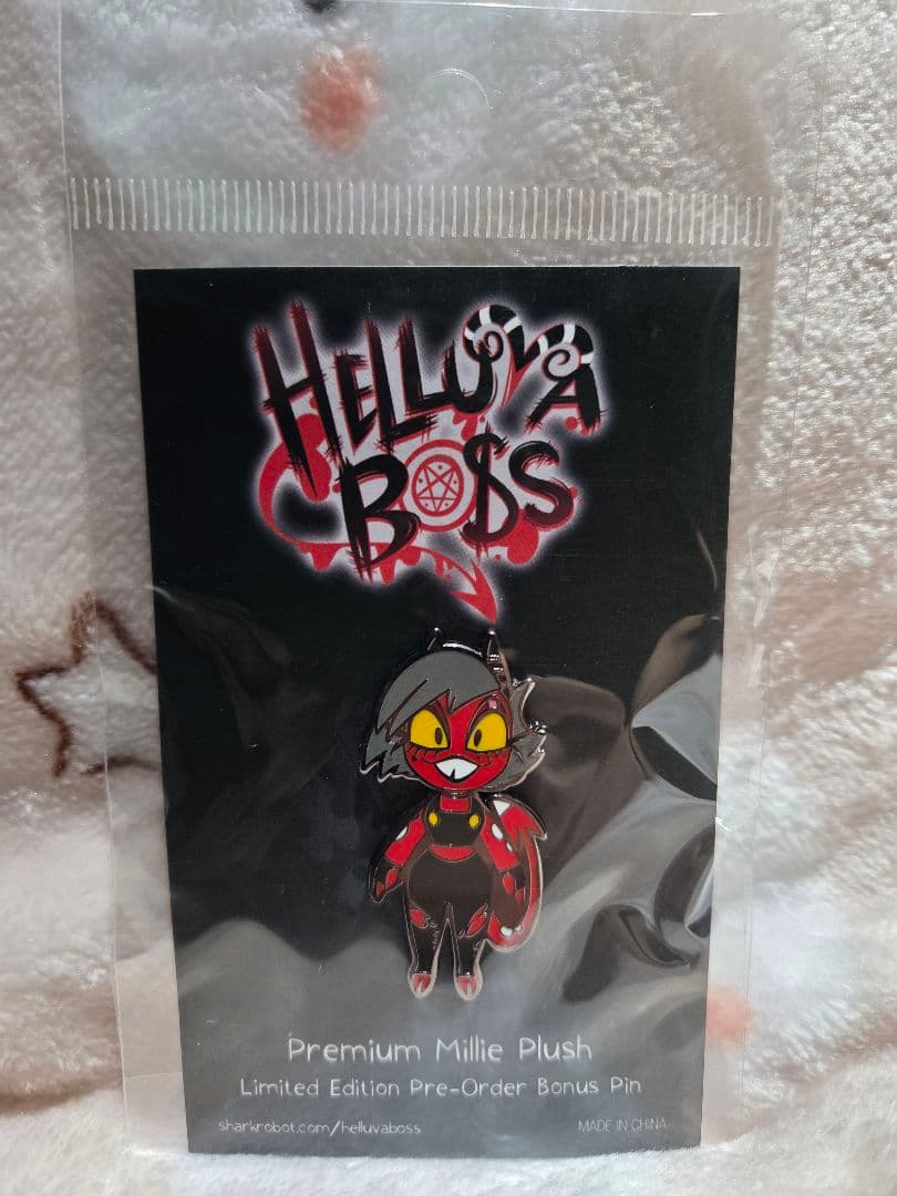 限定版プレオーダー ヘルヴァボス モクシー ミリー ピンバッジ 3点セット