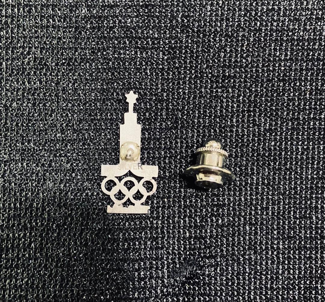 民放 初! TV朝日/1980 モスクワオリンピック ピンバッチ