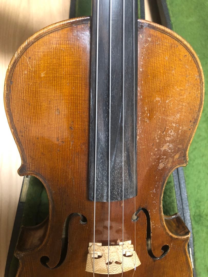 フレンチ 4/4 古いバイオリン 鑑定書付き