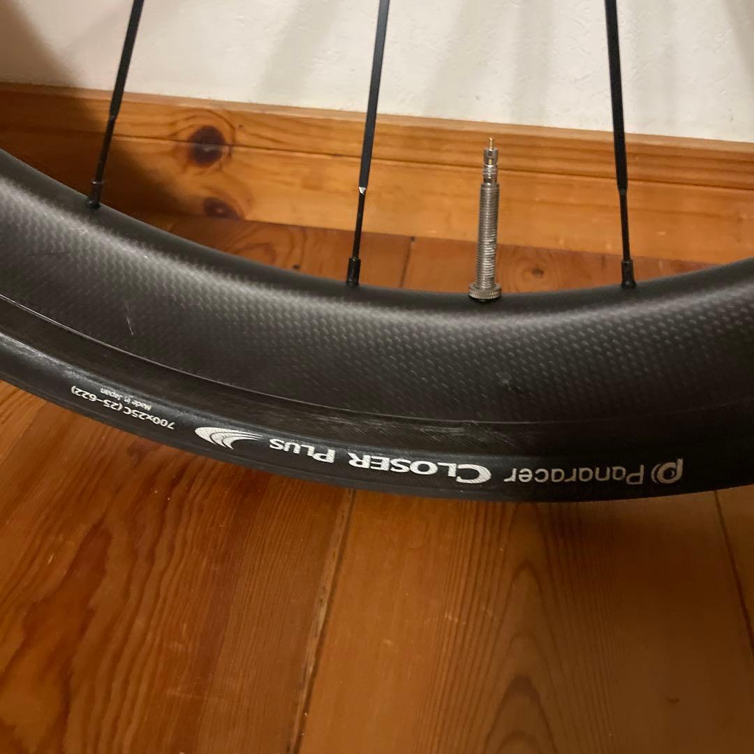 superteam カーボンディープホイール 50mm/23mm フロント　前輪