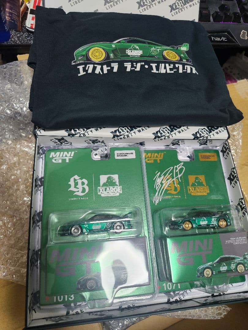 MINI GT ミニカーセット サイン入り Tシャツ付き