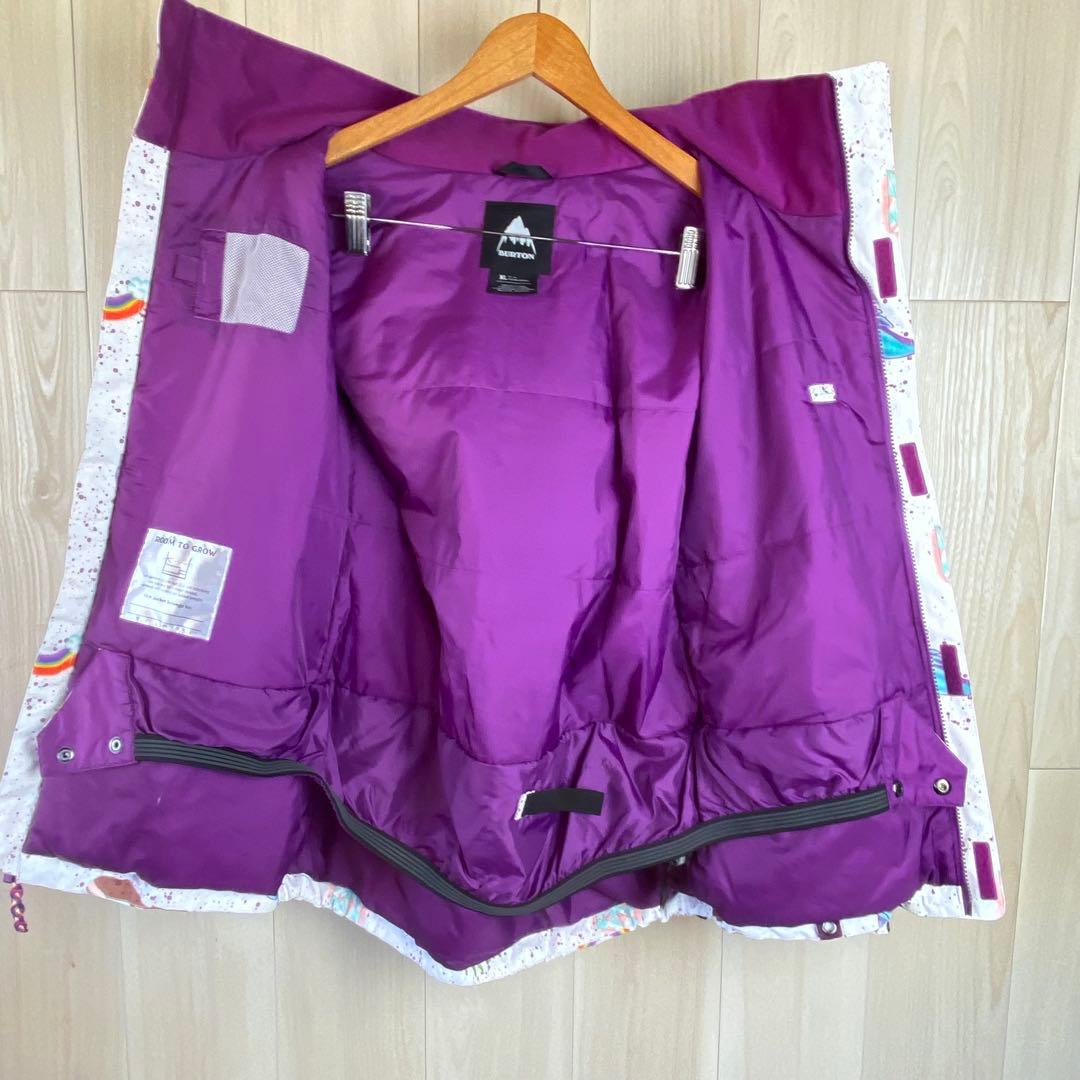 BURTON kids XLサイズ カラフルジャケット　可愛い♡