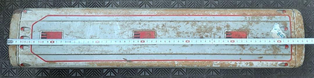 激レア 65cm イチコー 東名急行 バス ブリキ 昭和レトロ ビンテージ